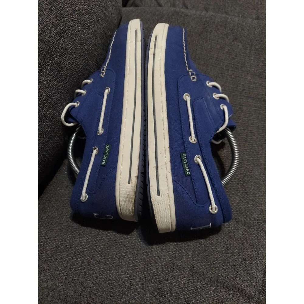 Kansas City Royals Mens Blue Boat Shoes 11D MLB Navy blue Eastland Adventure